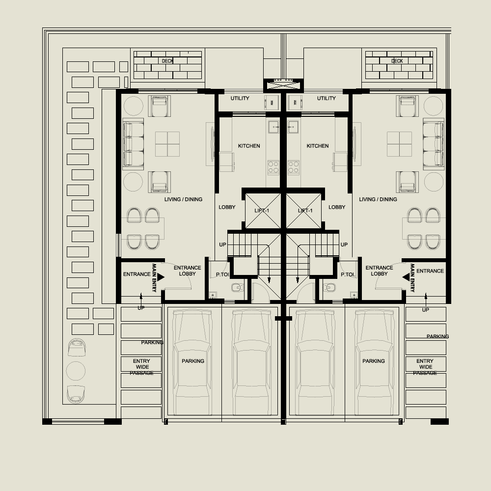 4 BHK Townhouse